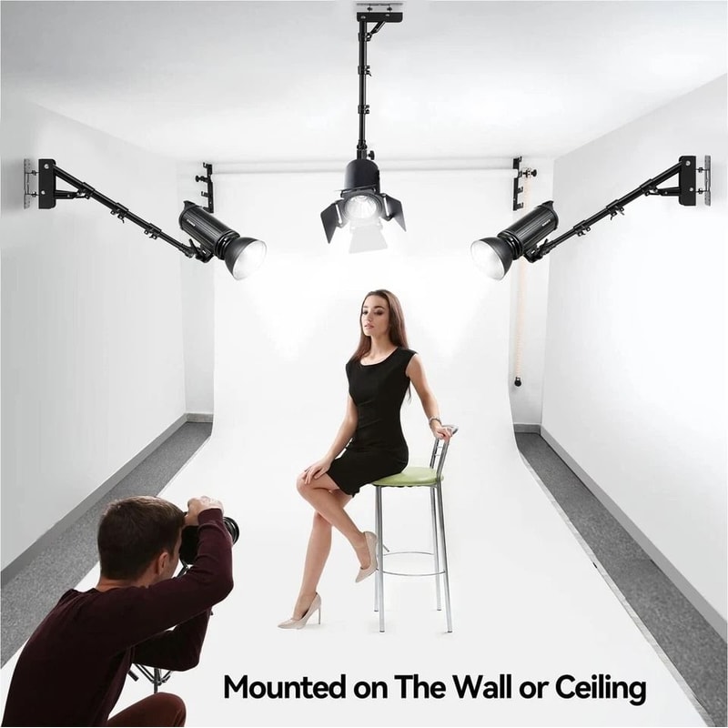 Adjustable Wall Mount Boom Arm For Photography Light Moonlight Support Boom Arm For Strobe Light Ca 4