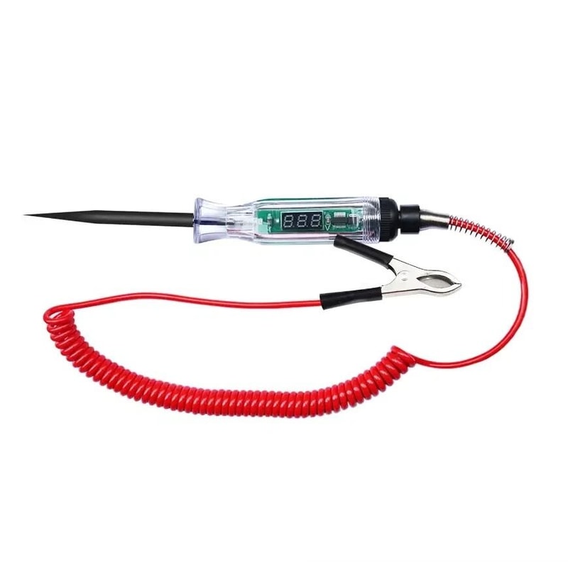 Automotive Circuit Tester Digital Electric Voltage Pen Test Light Car Truck 8
