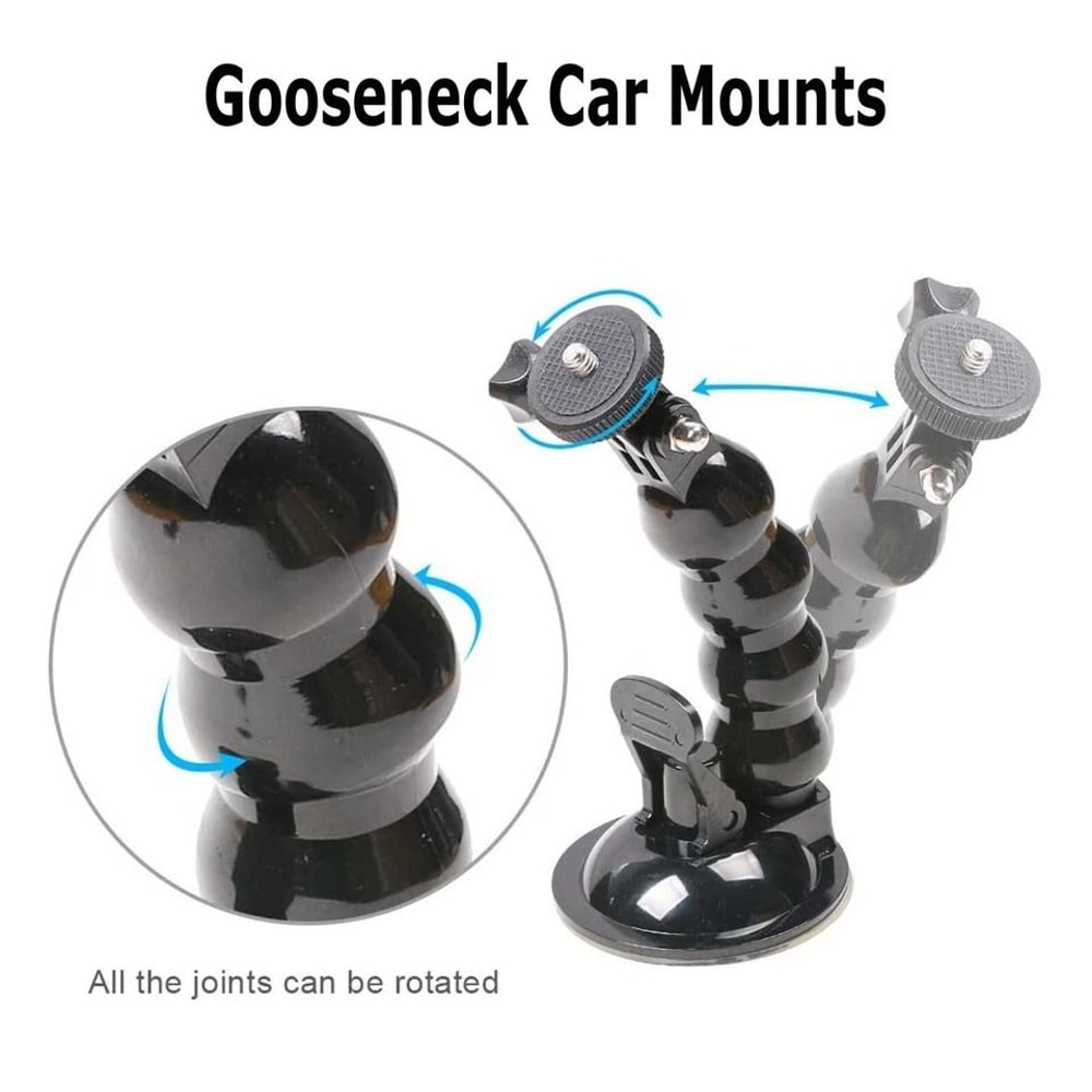 Suction Cup Car Holder Mount Windshield Camera Stand For Smartphones Nikon DSLR 1