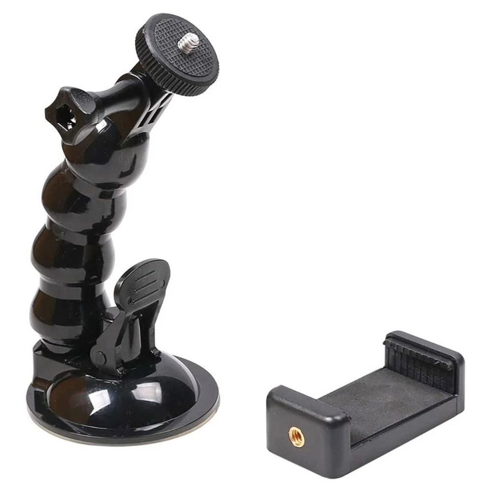Suction Cup Car Holder Mount Windshield Camera Stand For Smartphones Nikon DSLR 4