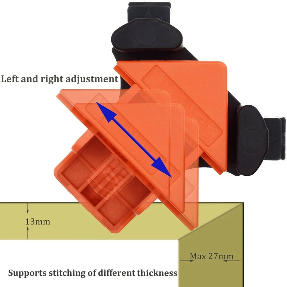 Corner Clamp Tool For Woodworking 90 Degree Right Angle Clamp Kreg Jigs Wood Clamp For Cabinet Fur 5