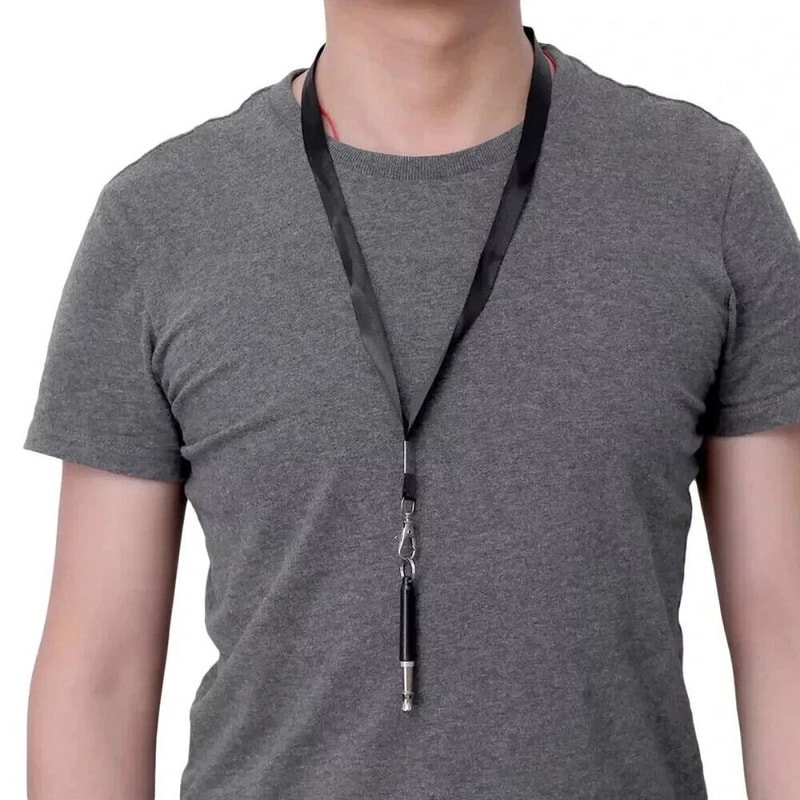 Silent Sound Dog Whistle Stop Barking Adjustable Training Tool With Strap Dog Obedience Whistle 1