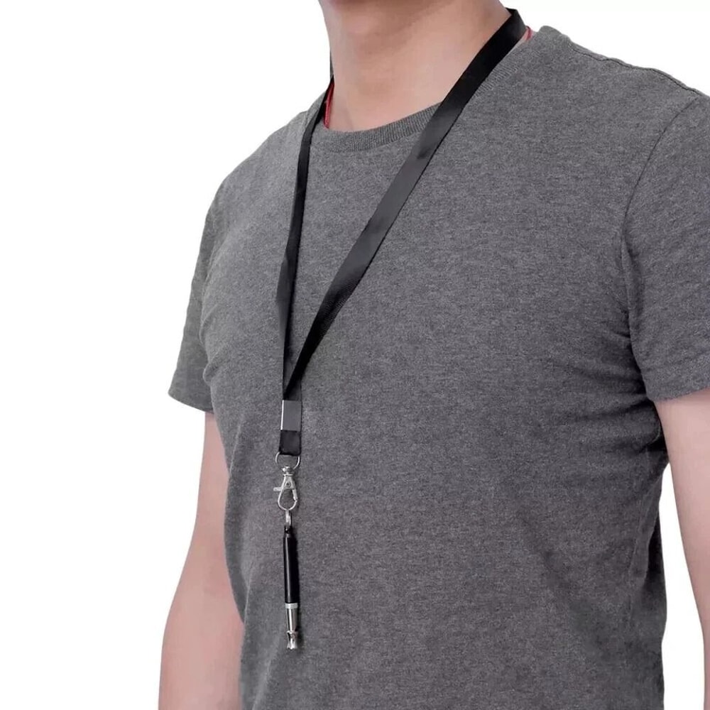 Silent Sound Dog Whistle Stop Barking Adjustable Training Tool With Strap Dog Obedience Whistle 6