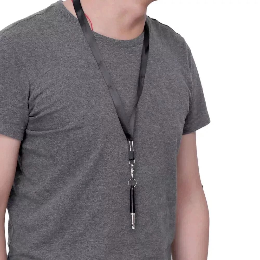 Silent Sound Dog Whistle Stop Barking Adjustable Training Tool With Strap Dog Obedience Whistle 0