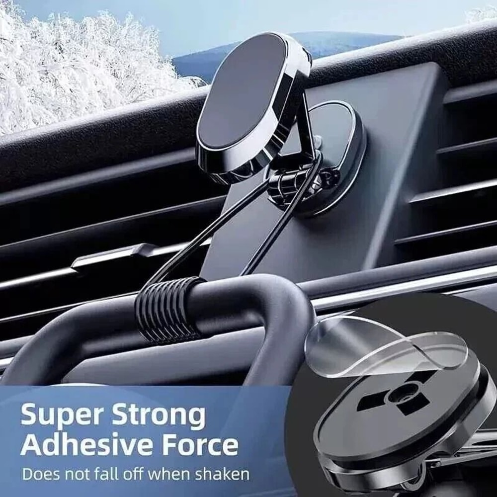 Magnetic Phone Holder For Car Swivel Dashboard Phone Mount Foldable Magnetic Holder For Cars 3