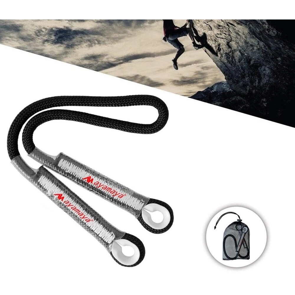 High Strength Prusik Cord PreSewn Loop For Climbing Arborist Rope Mountaineering Strength For Rescu 0