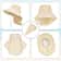 Wide Brim Sun Hat For Women UV Protection Neck Flap Adjustable Ponytail Cap For Outdoor Activities 7