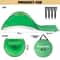 Reusable Foldable Gallon Pop Up Leaf Bag Collapsible Leaves Collector For Yard Lawn Trash Large Cap