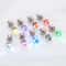 Flash Glow LED Earrings Studs Light Up Christmas Dance Club DJ Party Glow Jewelry For Night Events 7