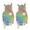 Scarecrow Owl Decoy Reflective Bird Repellent Pigeon Squirrel Deterrent Device For Garden Balcony 0