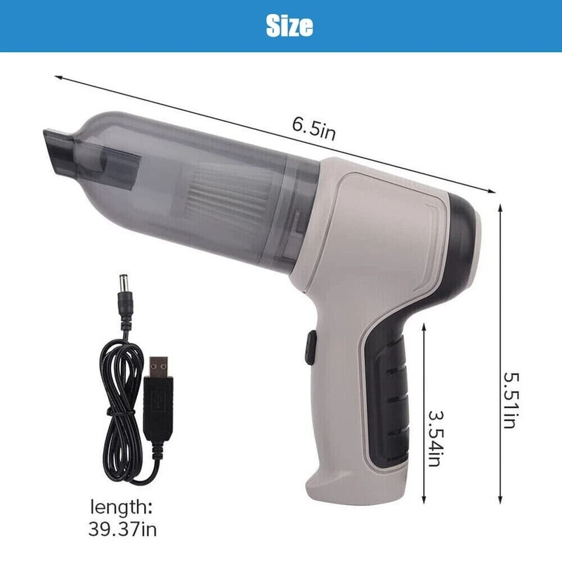 Strong Suction Powerful Wireless Portable Handheld Vacuum Cleaner Auto Car Home Cleaner Cordless Re 6