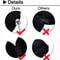 Eye Glasses Black Clam Shell Sunglasses Hard Case With Zipper Protect Your Glasses With Hook 7