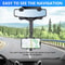 Adjustable Car Rear View Mirror Mount For Mobile Phone GPS Universal Rotation Angle OneHand Operati 4