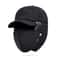 Aviator Thermal Winter Trapper Hat With Fur Ear Flaps Full Face Mask Warm Ushanka Cap 0