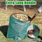 Collapsible Yard Leaf Bag Reusable Garden Waste Bag With Handles Gallon Lawn Trash Container 6