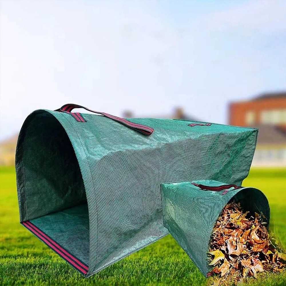 Collapsible Yard Leaf Bag Reusable Garden Waste Bag With Handles Gallon Lawn Trash Container 0