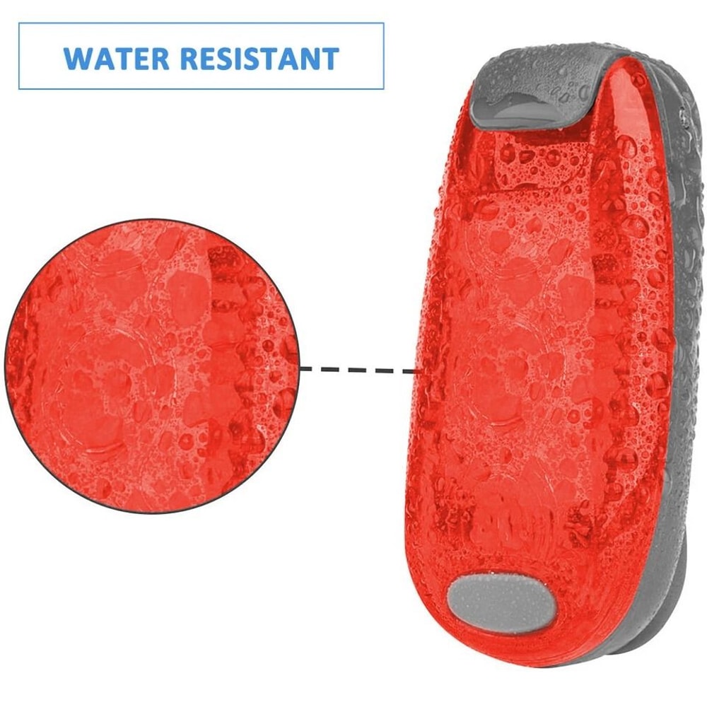 ClipOn LED Safety Lights For Jogging Running Dog Walking Strobe Bike Light Warning LED For Outdoor