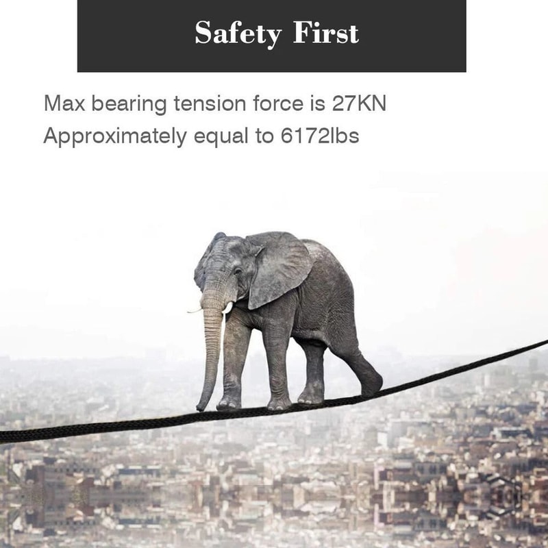 Prusik Loop Rope Presewn Eyetoeye Cord Rescue Tree Climbing Gear 5