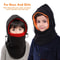 Windproof Kids Winter Fleece Balaclava Hat Warm Ski Mask For Boys And Girls Adjustable Winter Outdo 4