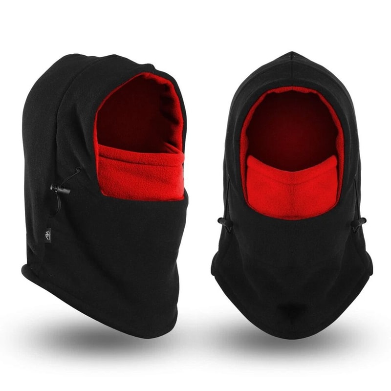 Windproof Kids Winter Fleece Balaclava Hat Warm Ski Mask For Boys And Girls Adjustable Winter Outdo 1