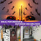 Halloween Bat Wall Stickers PVC Material Bats For Party Decoration Easy Peel And Stick Indoor And O 2