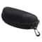 Portable Zipper Sunglasses Case Hard Shell Protector For Eyewear Carry Box With Black Fleece Lining 0
