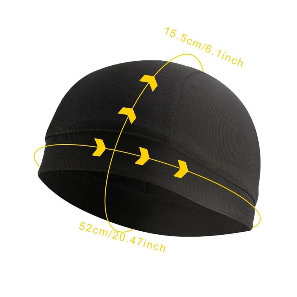 Skull Cap For Cycling Sweat Wicking Helmet Liner Breathable Cooling Cap For Running Summer Use 1