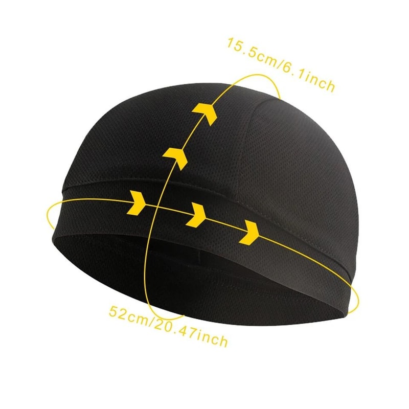 Skull Cap For Cycling Sweat Wicking Helmet Liner Breathable Cooling Cap For Running Summer Use 1