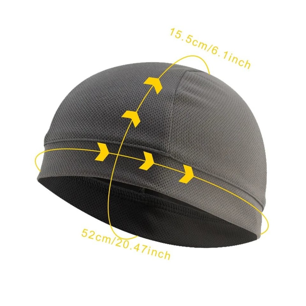 Skull Cap For Cycling Sweat Wicking Helmet Liner Breathable Cooling Cap For Running Summer Use 2