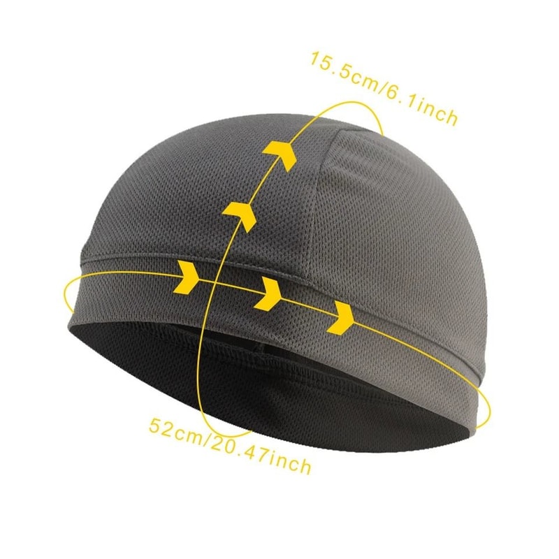 Skull Cap For Cycling Sweat Wicking Helmet Liner Breathable Cooling Cap For Running Summer Use 2