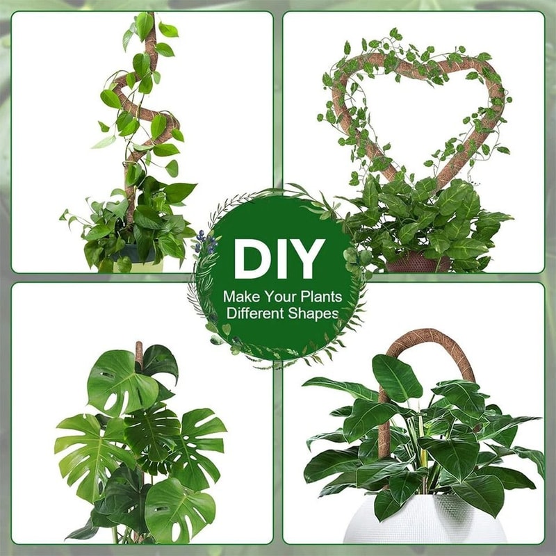 Bendable Moss Pole Plant Support Stakes For Monstera Indoor Climbing Plants Support Poles For Stron 7