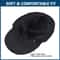 Warm Winter Fleece Ponytail Hat AntiGlare Brim For Hiking Workouts Ear Warmer Cap For Men And Women 3