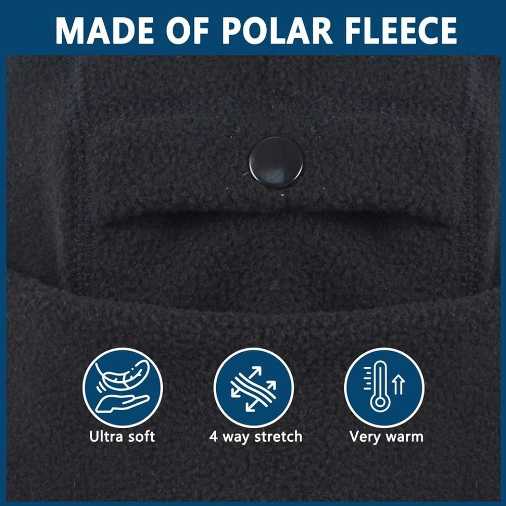 Warm Winter Fleece Ponytail Hat AntiGlare Brim For Hiking Workouts Ear Warmer Cap For Men And Women 6