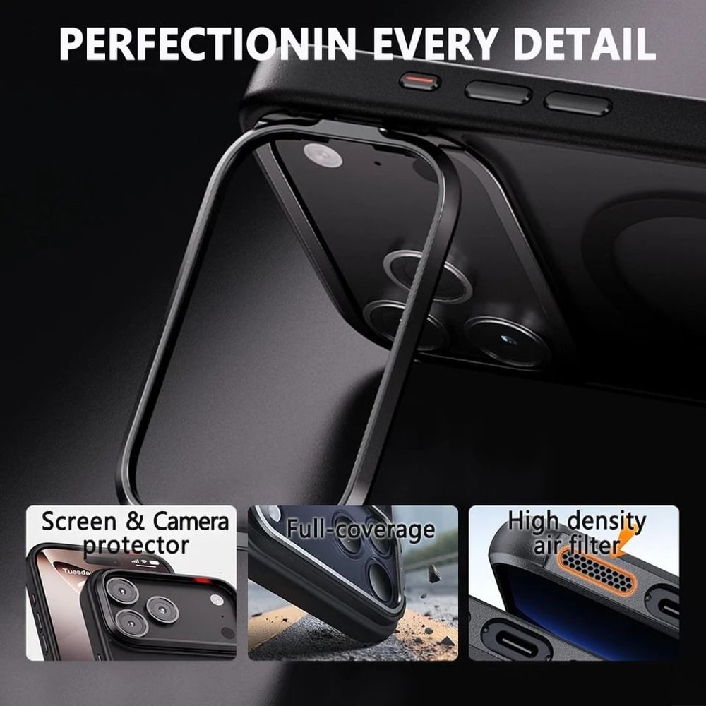 Magnetic IPhone Air Case With Camera Stand Shockproof Protective Slim Cover For IPhone 5