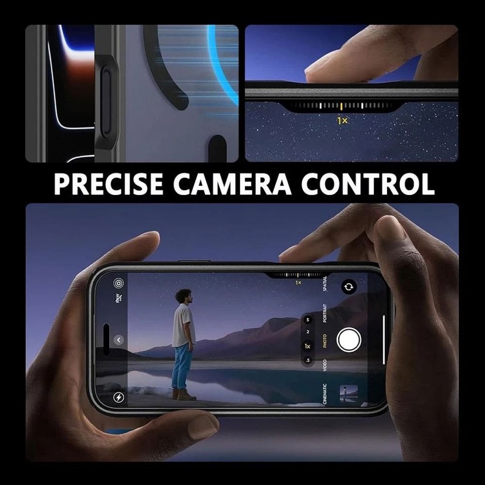 Magnetic IPhone Air Case With Camera Stand Shockproof Protective Slim Cover For IPhone 6