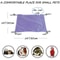 Reversible Pet Hammock For Guinea Pig Rat Hamster Hanging Bed Small Animal Soft Plush Toy 2