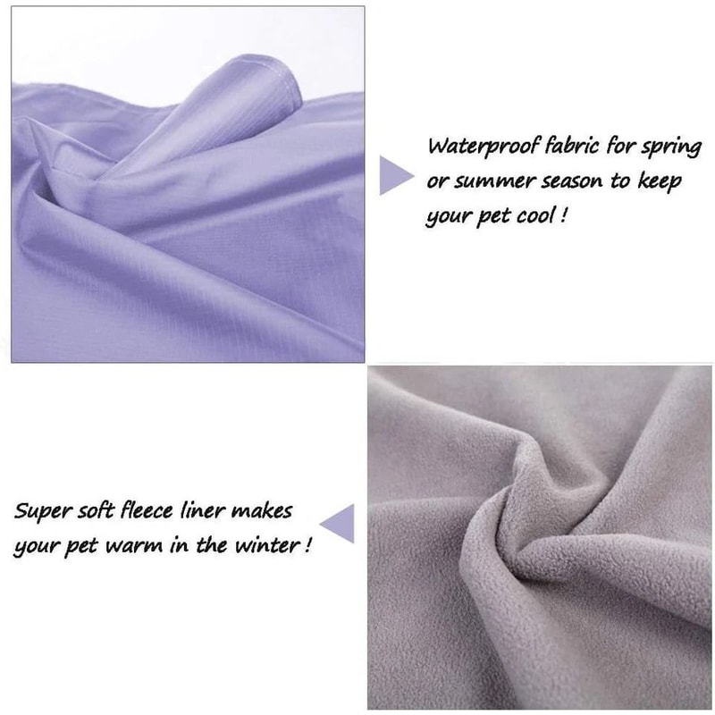 Reversible Pet Hammock For Guinea Pig Rat Hamster Hanging Bed Small Animal Soft Plush Toy 3