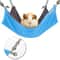 Reversible Pet Hammock For Guinea Pig Rat Hamster Hanging Bed Small Animal Soft Plush Toy 0