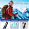 Collapsible Hiking Poles Adjustable Trekking Sticks Antishock Nordic Alpenstock Lightweight Comfort 3
