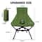Portable Compact Outdoor Seat Ultralight Folding Camping Chair High Back Beach Chair Fishing Travel 2