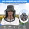 Outdoor AntiMosquito Bug Head Net Hat UV Protection Sun Cap With Neck For Outdoor Activities Hiking 4