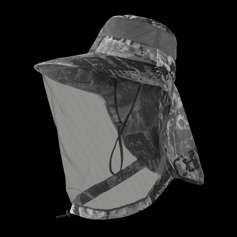 Outdoor AntiMosquito Bug Head Net Hat UV Protection Sun Cap With Neck For Outdoor Activities Hiking 1
