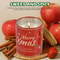 Holiday Decor Christmas Soy Candle Scented Aromatherapy For Home Safe Cinnamon Apple Fragrance 3