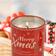 Holiday Decor Christmas Soy Candle Scented Aromatherapy For Home Safe Cinnamon Apple Fragrance 0