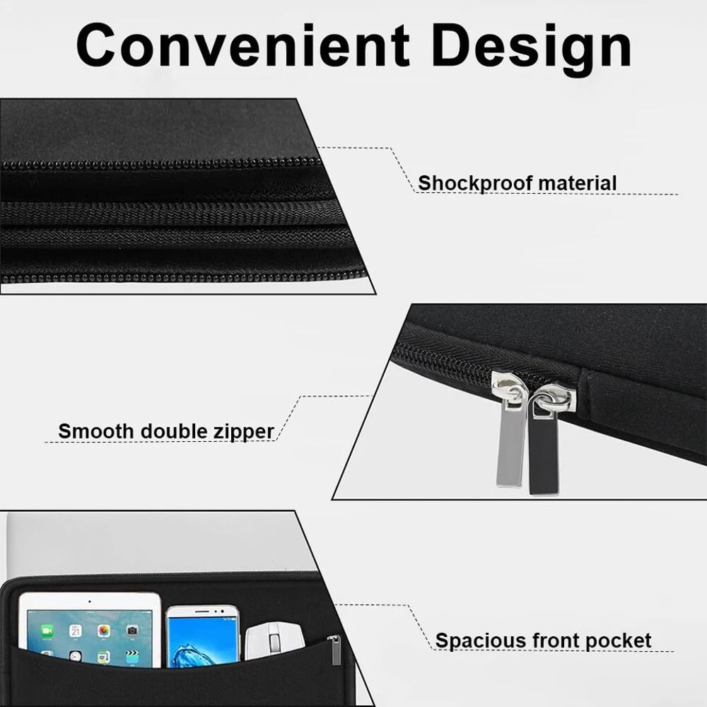Shockproof Laptop Sleeve Portable Case For MacBook HP Dell Lenovo Acer Protective Laptop Shell 10