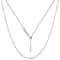Sterling Silver Box Chain Necklace Adjustable Bolo Closure Solid Italian Silver Hypoallergenic For 0