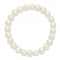 Freshwater Pearl Stretch Bracelet For Women White Genuine Pearls With Crystal Beads 1