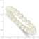 Freshwater Pearl Stretch Bracelet For Women White Genuine Pearls With Crystal Beads 3
