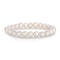 Freshwater Pearl Stretch Bracelet For Women White Genuine Pearls With Crystal Beads 0