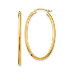 gold plated thick sterling silver gold oval french lock hoop earrings,thickness
